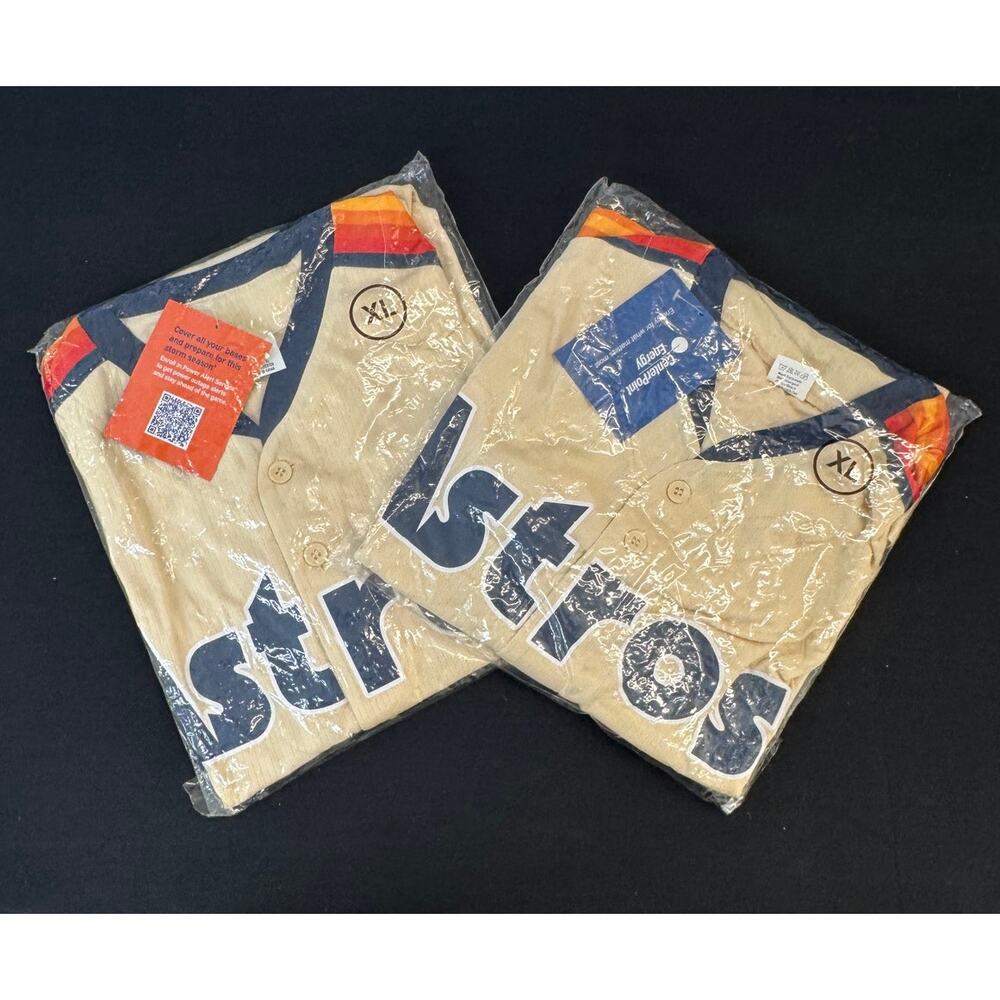 2 Houston Astros Framber Valdez 1989 Throwback Road Jersey Size XL SGA 6/27 NEW